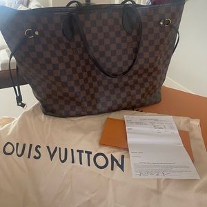 Louis Vuitton Neverfull GM Damier Ebene